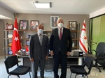 Prof. Dr. Avcı, Dr. Emiroğlu'nu Kabul Etti