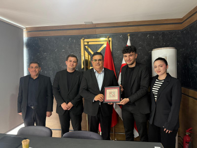 Y&Ouml;DAK&rsquo;ta KKTC &Uuml;niversite &Ouml;ğrencileri Derneği (&Uuml;NİDER) Temsilcileri ile G&ouml;r&uuml;şme Ger&ccedil;ekleştirildi.