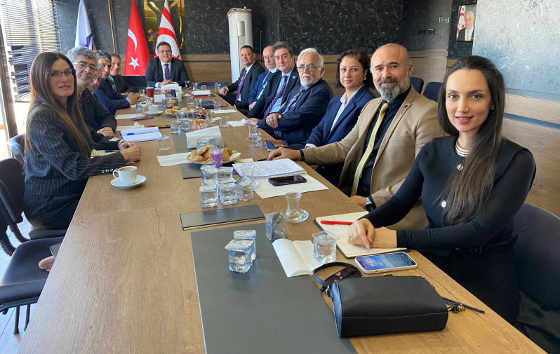 Visit of the Cyprus Universities Association (CUA) President and Members to the Higher Education Planning, Evaluation, Accreditation, and Coordination Council (YÖDAK)