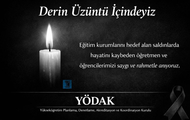 Y&Ouml;DAK Taziye Mesajı