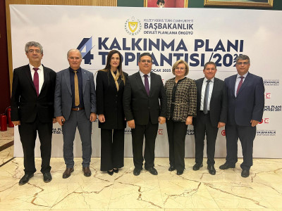 YÖDAK Başkan ve Üyeleri KKTC 4. Kalkınma Planı Toplantısı 2025-2029 katıldı.