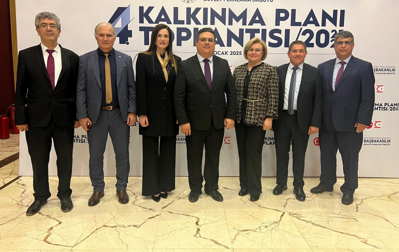 YÖDAK Başkan ve Üyeleri KKTC 4. Kalkınma Planı Toplantısı 2025-2029 katıldı.