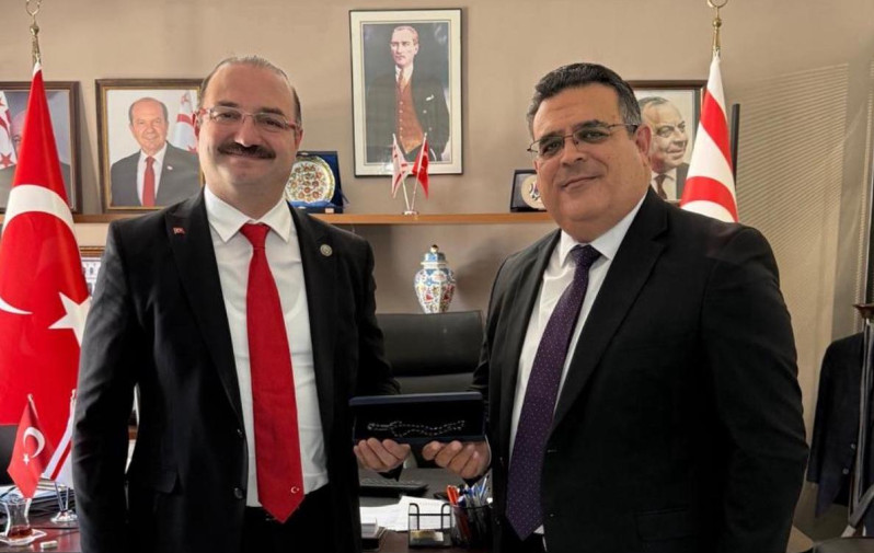 YÖDAK President Hosted the Rector of Atatürk University